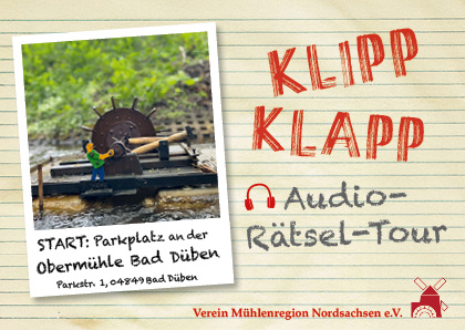 Audio-Rätsel-Tour "KlippKlapp" in Bad Düben